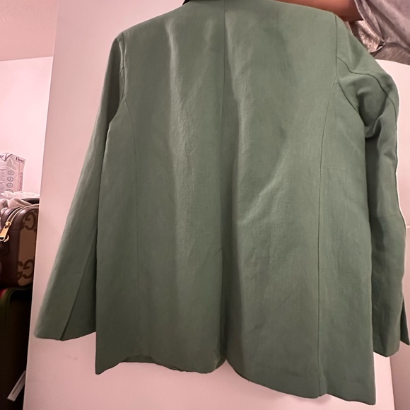 Zara green blazer - Picture 2 of 2